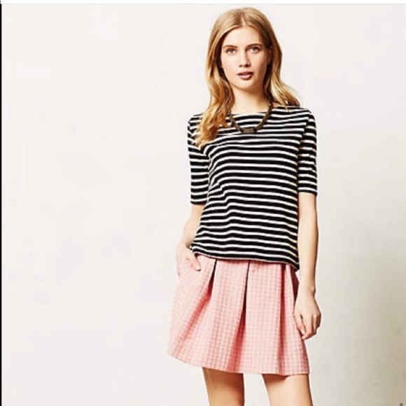 Anthropologie Maeve Ballad Swing Skirt In Pink - Picture 12 of 12